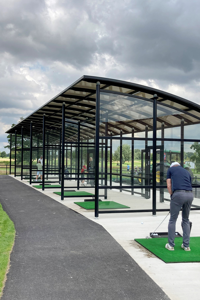 Weland Golf driving range väderskydd
