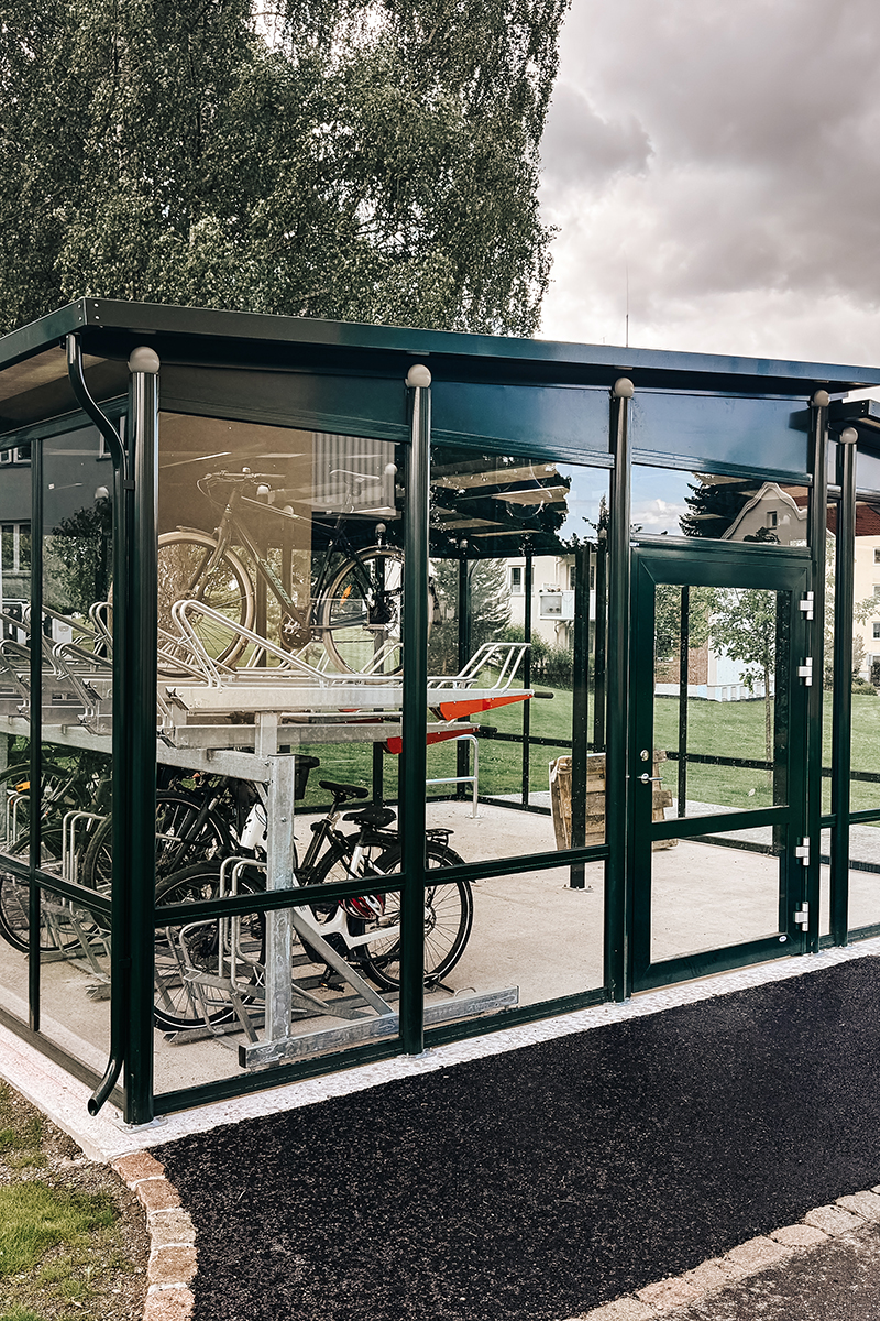 Weland AS Norge cykelgarage